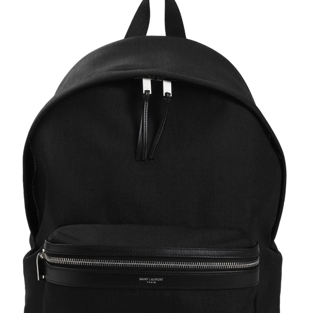 Authentic Saint Laurent Classic Paris Black Backpack